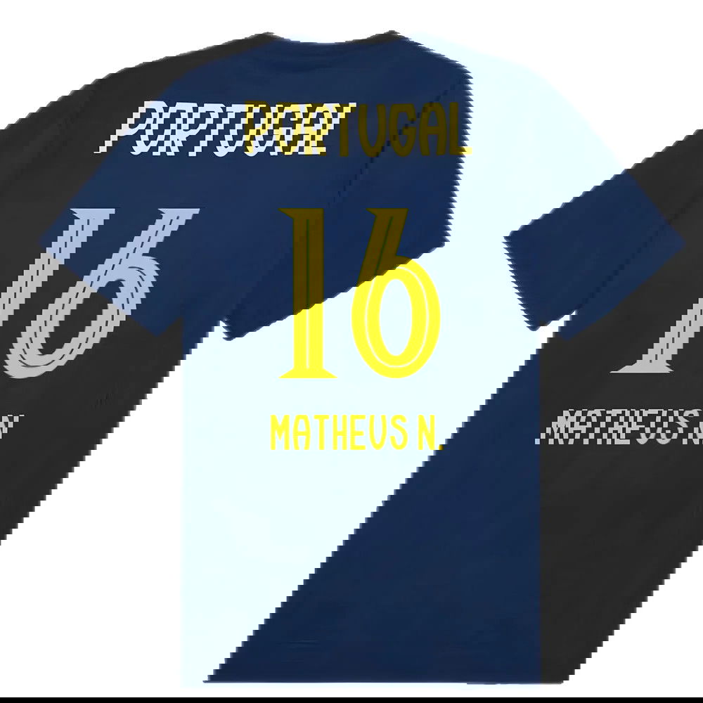 2025-2026 Portugal Casuals Tee (Persian Blue) (Matheus N. 16)