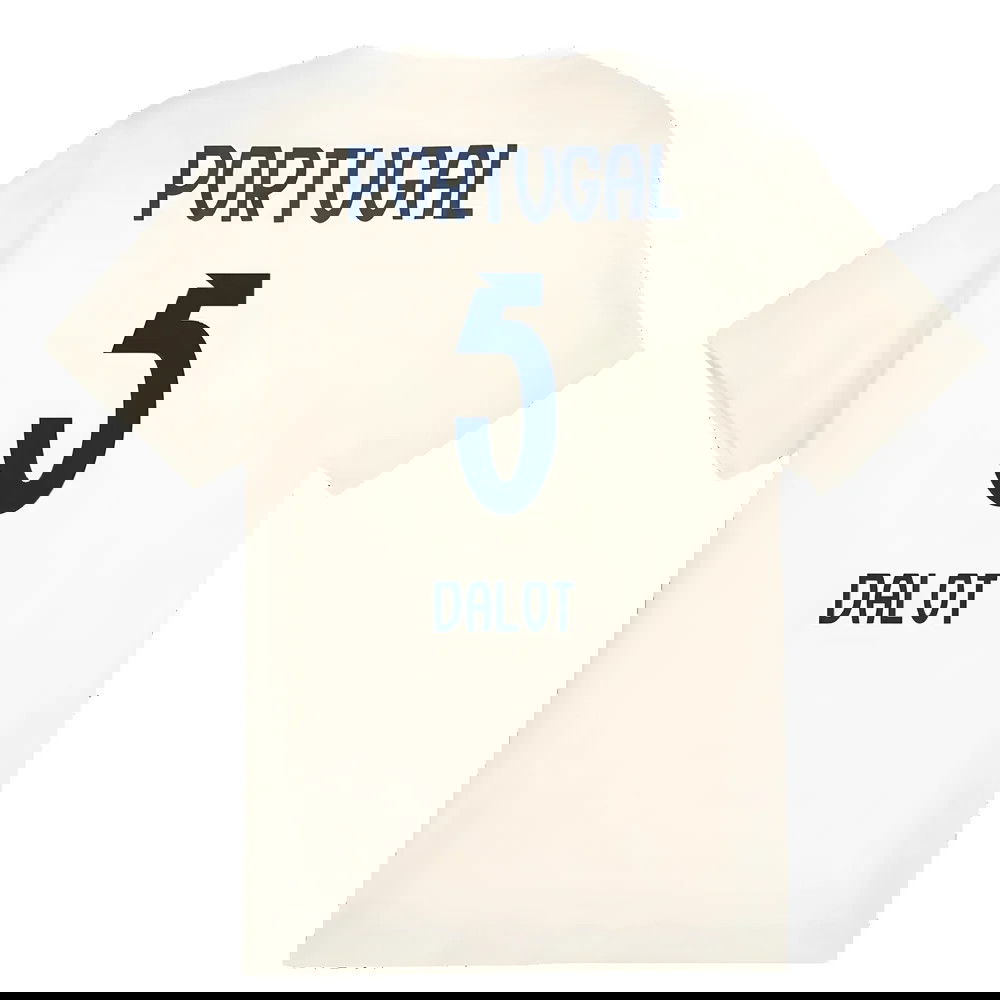 2025-2026 Portugal Casuals Tee (Sugared Almond) (Dalot 5)