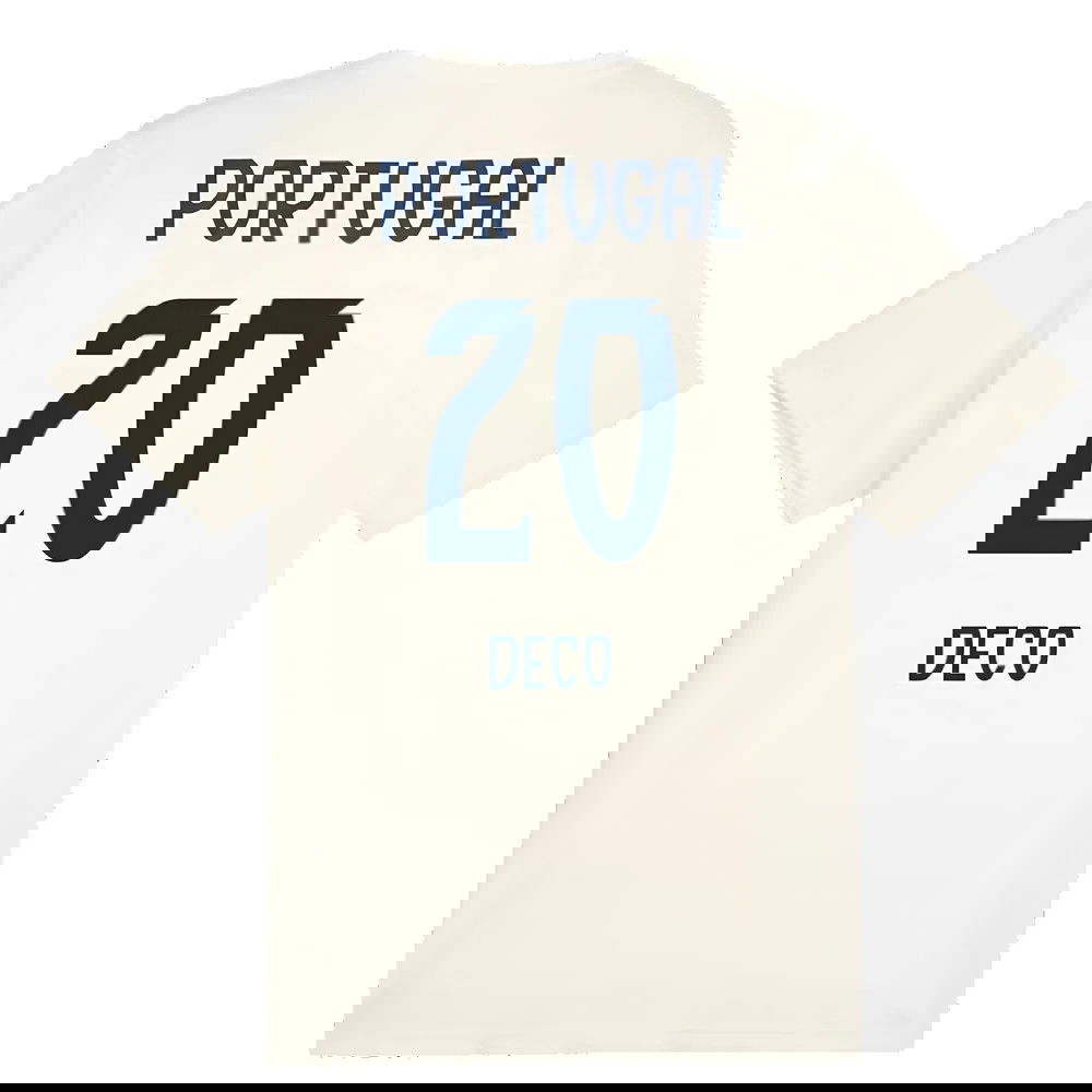 2025-2026 Portugal Casuals Tee (Sugared Almond) (Deco 20)