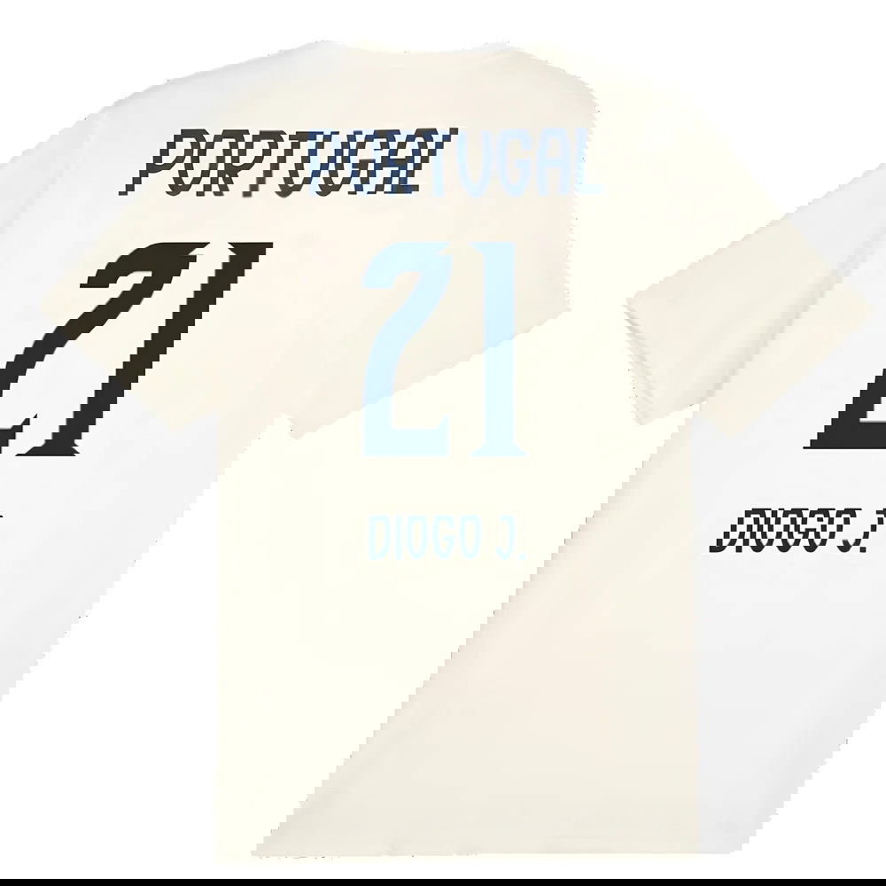 2025-2026 Portugal Casuals Tee (Sugared Almond) (Diogo J. 21)