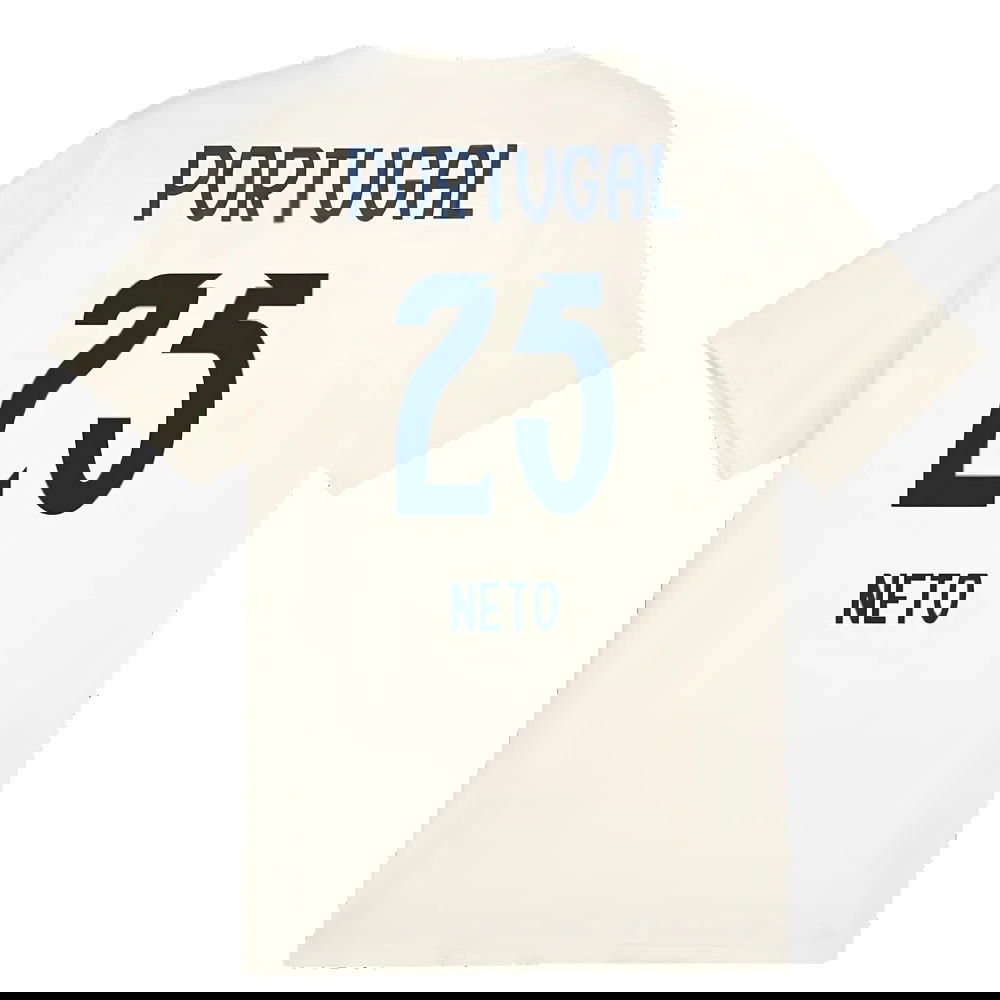 2025-2026 Portugal Casuals Tee (Sugared Almond) (Neto 25)
