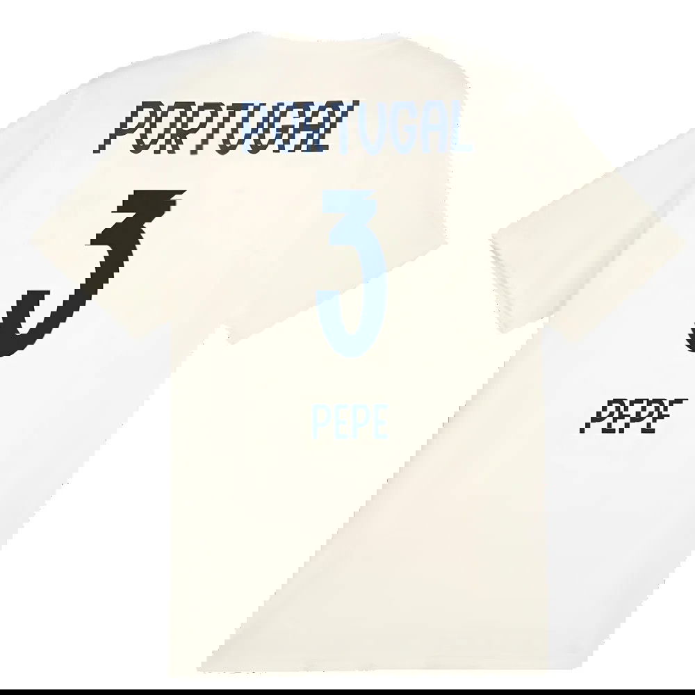 2025-2026 Portugal Casuals Tee (Sugared Almond) (Pepe 3)