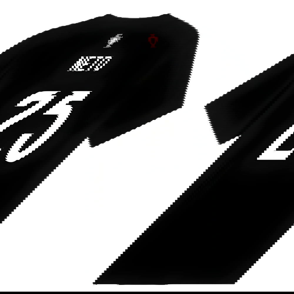 2025-2026 Portugal ftblNRGY Tee (Black) (Neto 25)