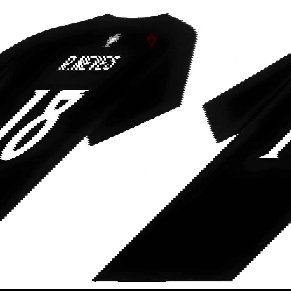 2025-2026 Portugal ftblNRGY Tee (Black) (R.Neves 18)
