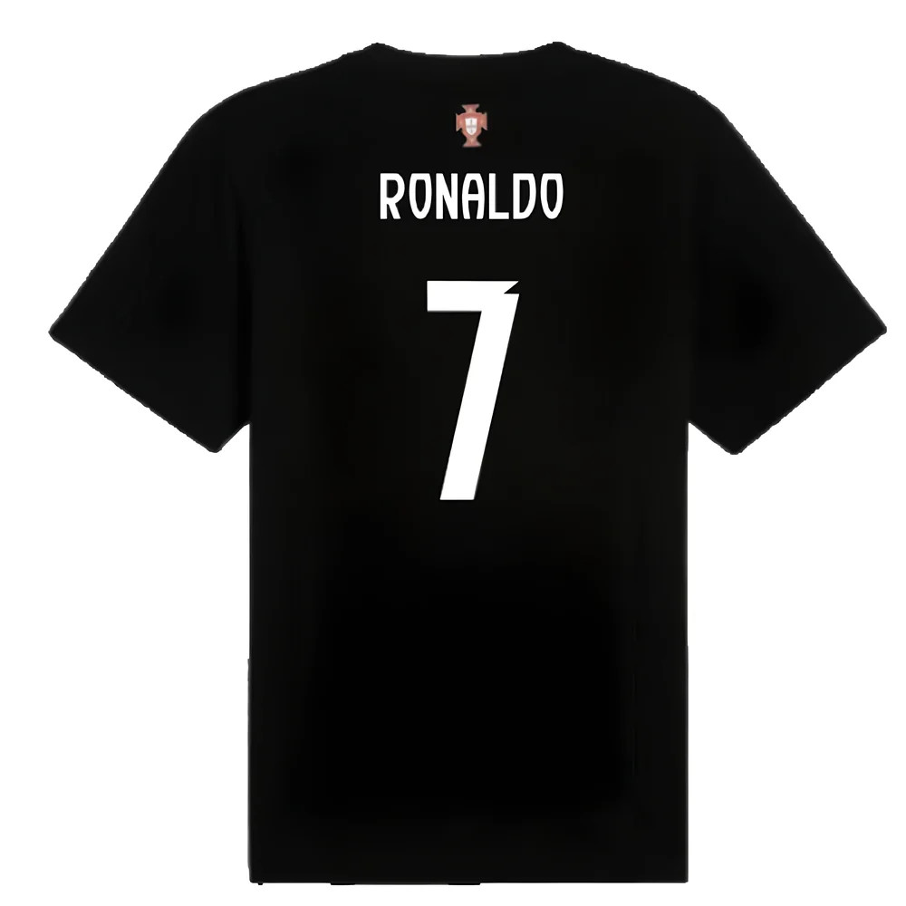 2025-2026 Portugal ftblNRGY Tee (Black) (Ronaldo 7)
