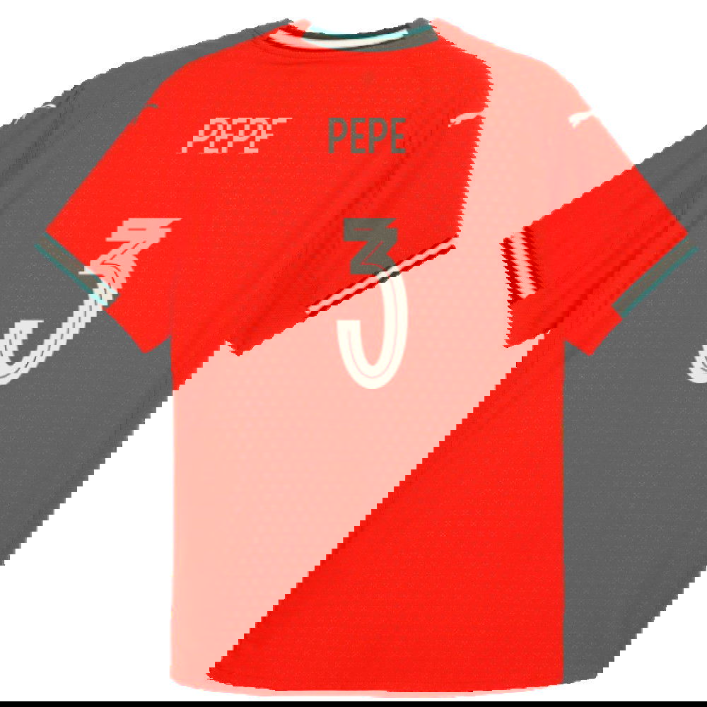 2025-2026 Portugal Home Authentic Jersey (Pepe 3)