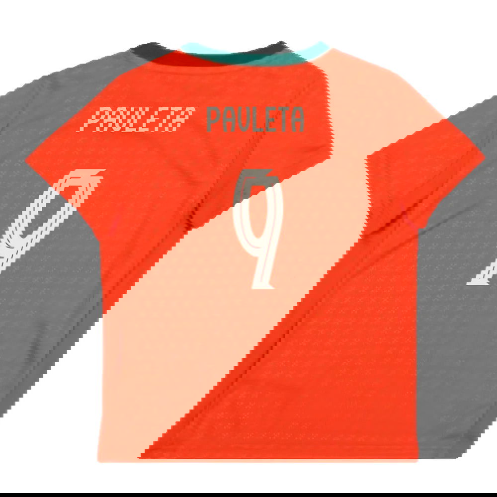 2025-2026 Portugal Home Mini Kit (Pauleta 9)