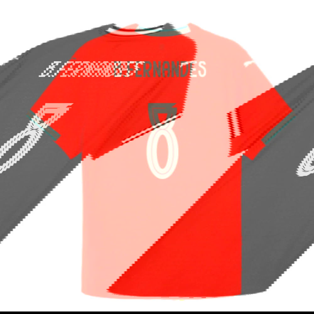 2025-2026 Portugal Home Shirt (B.Fernandes 8)