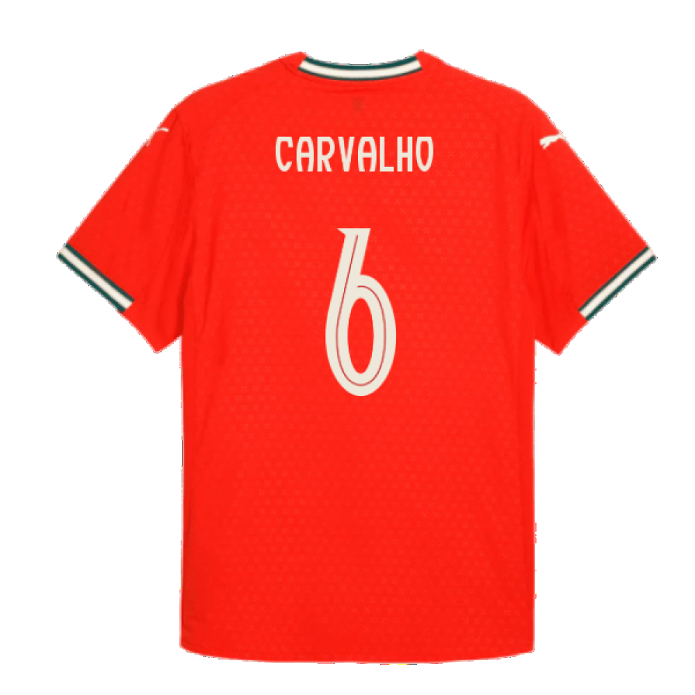 2025-2026 Portugal Home Shirt (Carvalho 6)