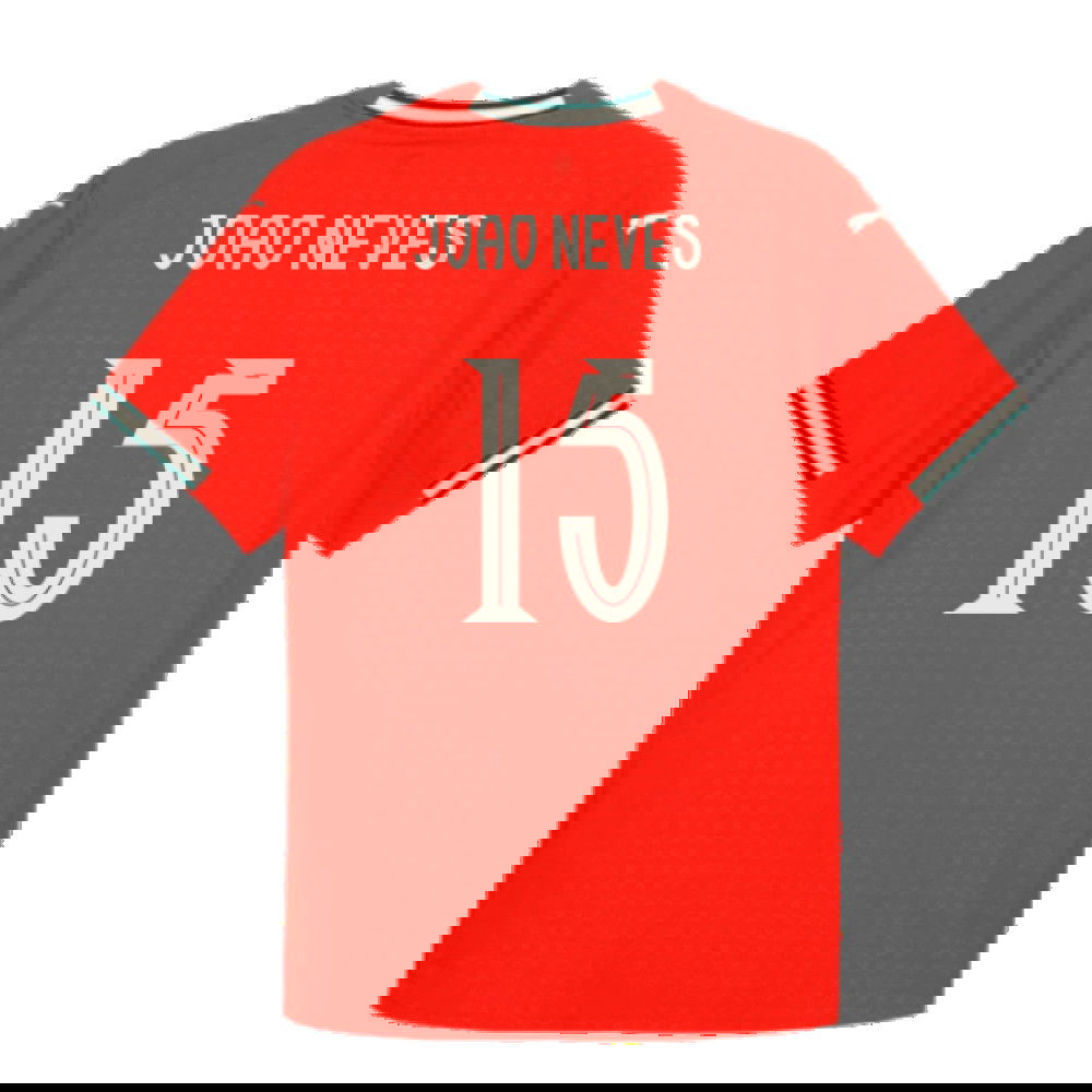2025-2026 Portugal Home Shirt (Joao Neves 15)