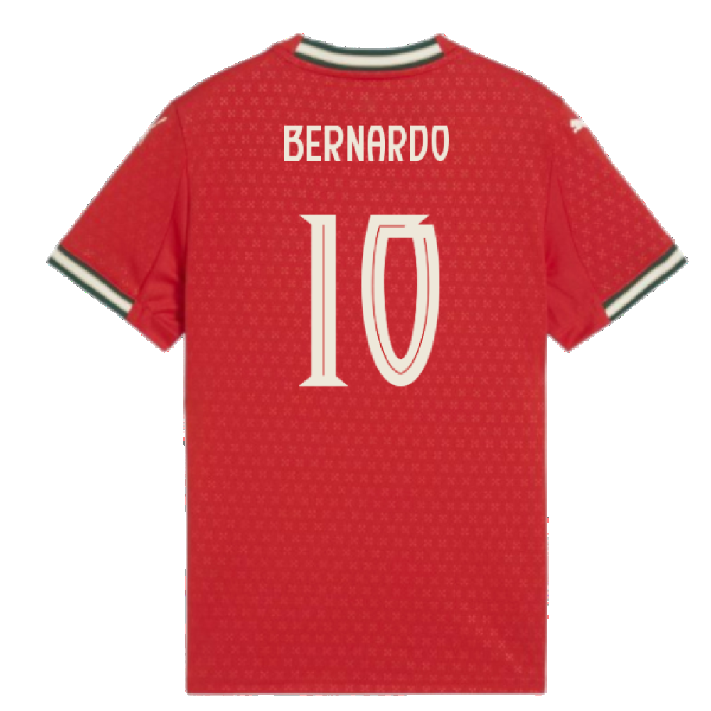 2025-2026 Portugal Home Shirt (Kids) (Bernardo 10)