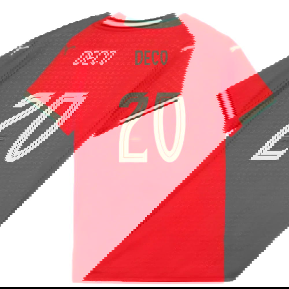 2025-2026 Portugal Home Shirt (Ladies) (Deco 20)