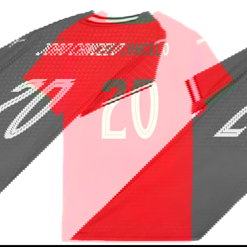 2025-2026 Portugal Home Shirt (Ladies) (Joao Cancelo 20)