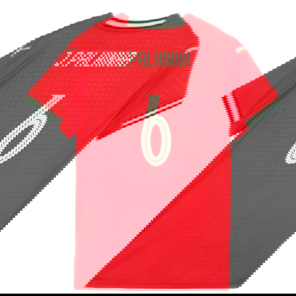 2025-2026 Portugal Home Shirt (Ladies) (J.Palhinha 6)
