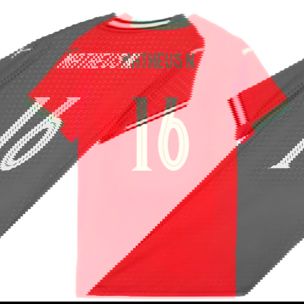 2025-2026 Portugal Home Shirt (Ladies) (Matheus N. 16)
