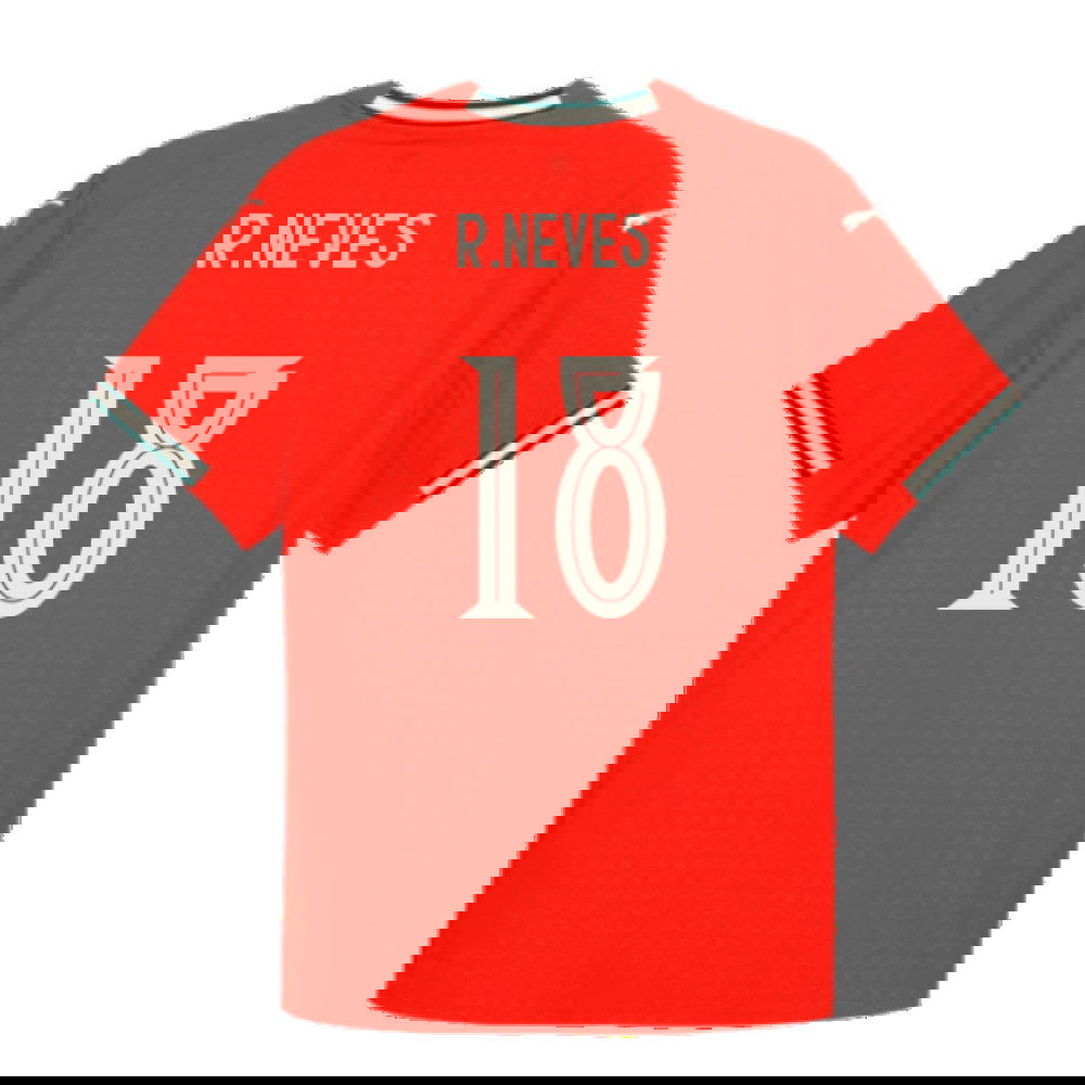2025-2026 Portugal Home Shirt (R.Neves 18)