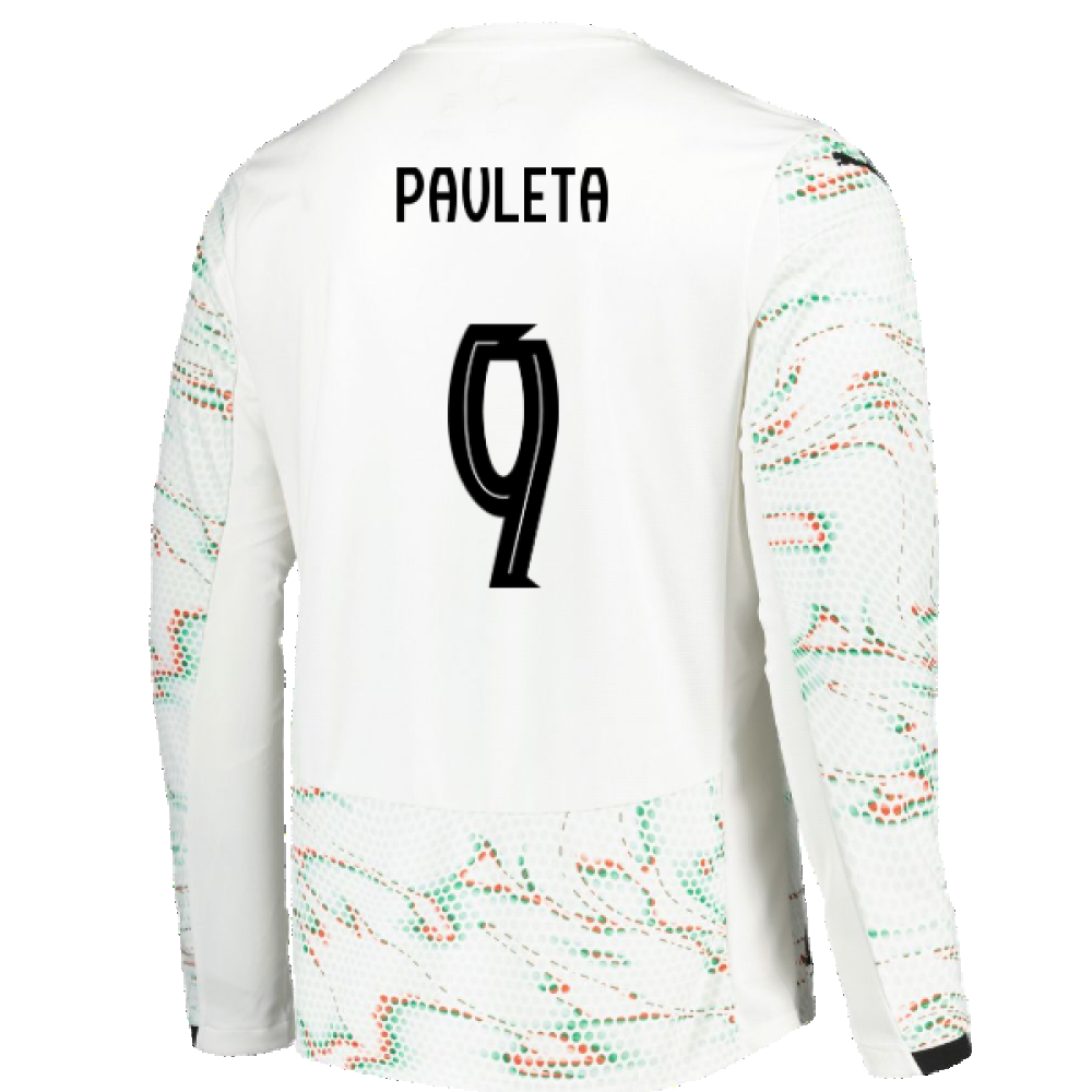 2025-2026 Portugal Long Sleeve Away Shirt (Pauleta 9)