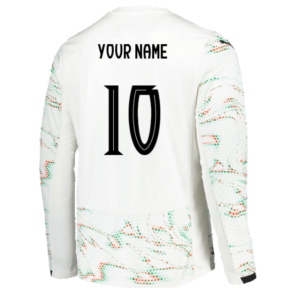 2025-2026 Portugal Long Sleeve Away Shirt (Your Name)