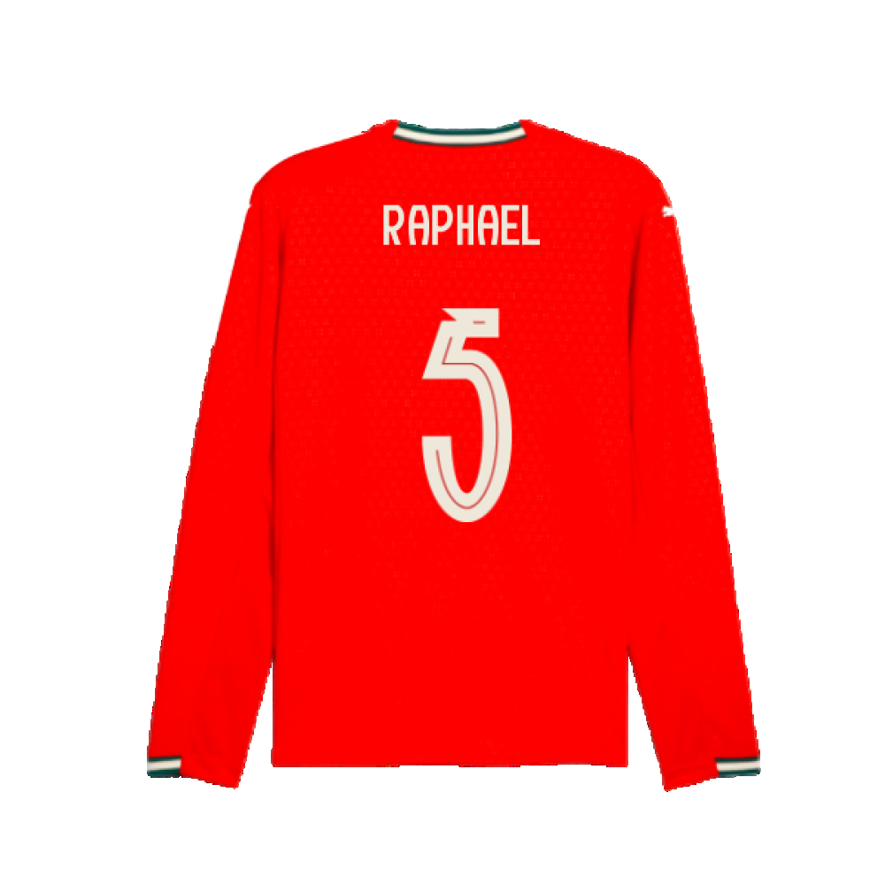 2025-2026 Portugal Long Sleeve Home Shirt (Raphael 5)