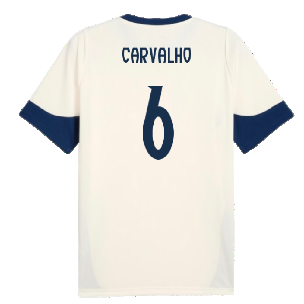 2025-2026 Portugal Training Jersey (Sugared Almond) (Carvalho 6)