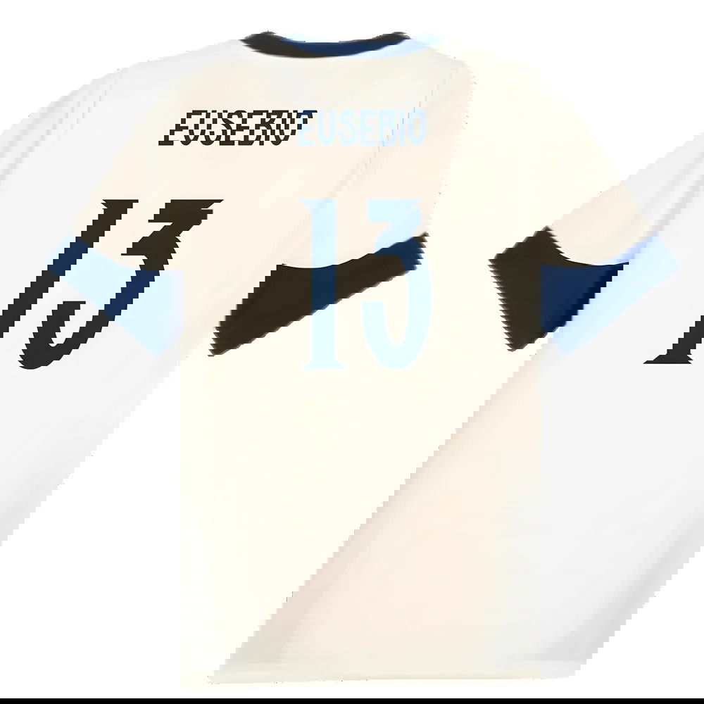 2025-2026 Portugal Training Jersey (Sugared Almond) (Eusebio 13)