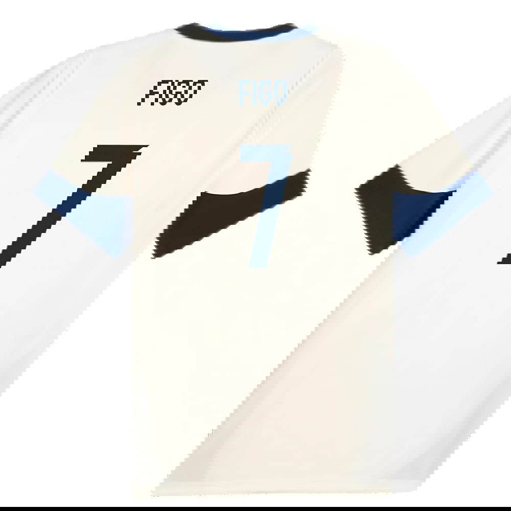 2025-2026 Portugal Training Jersey (Sugared Almond) (Figo 7)