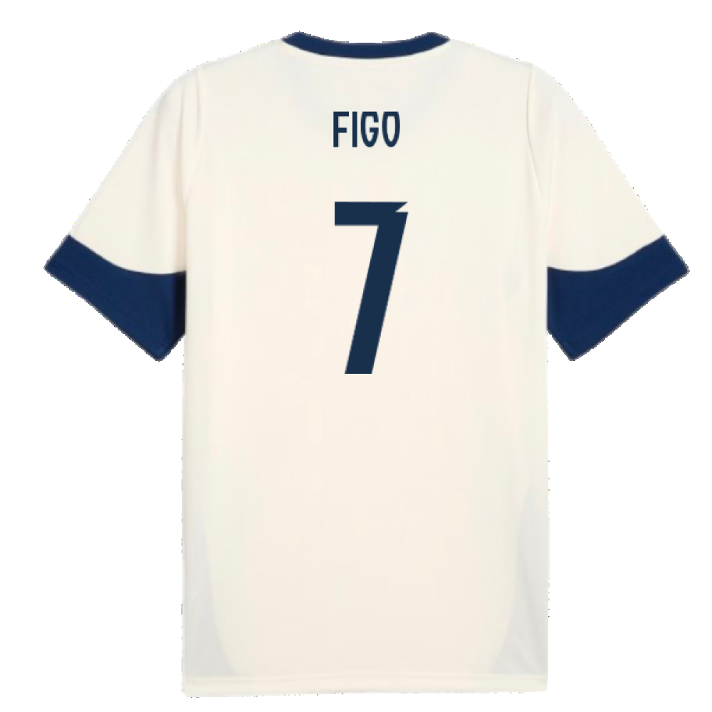 2025-2026 Portugal Training Jersey (Sugared Almond) (Figo 7)