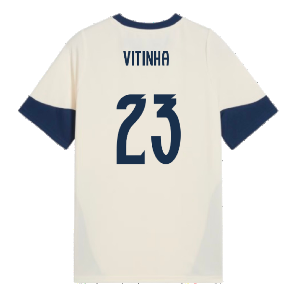 2025-2026 Portugal Training Jersey (Sugared Almond) - Kids (Vitinha 23)