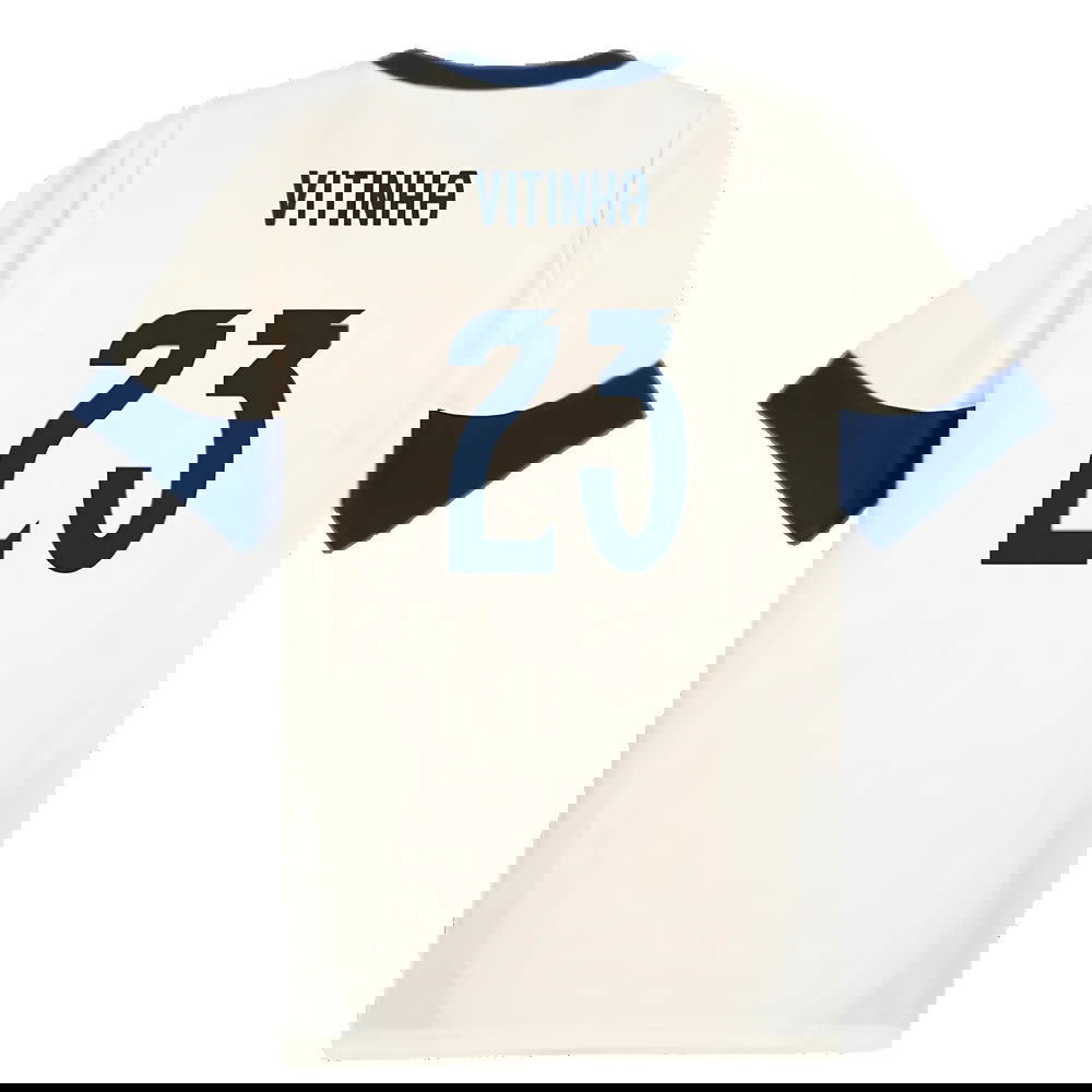 2025-2026 Portugal Training Jersey (Sugared Almond) (Vitinha 23)