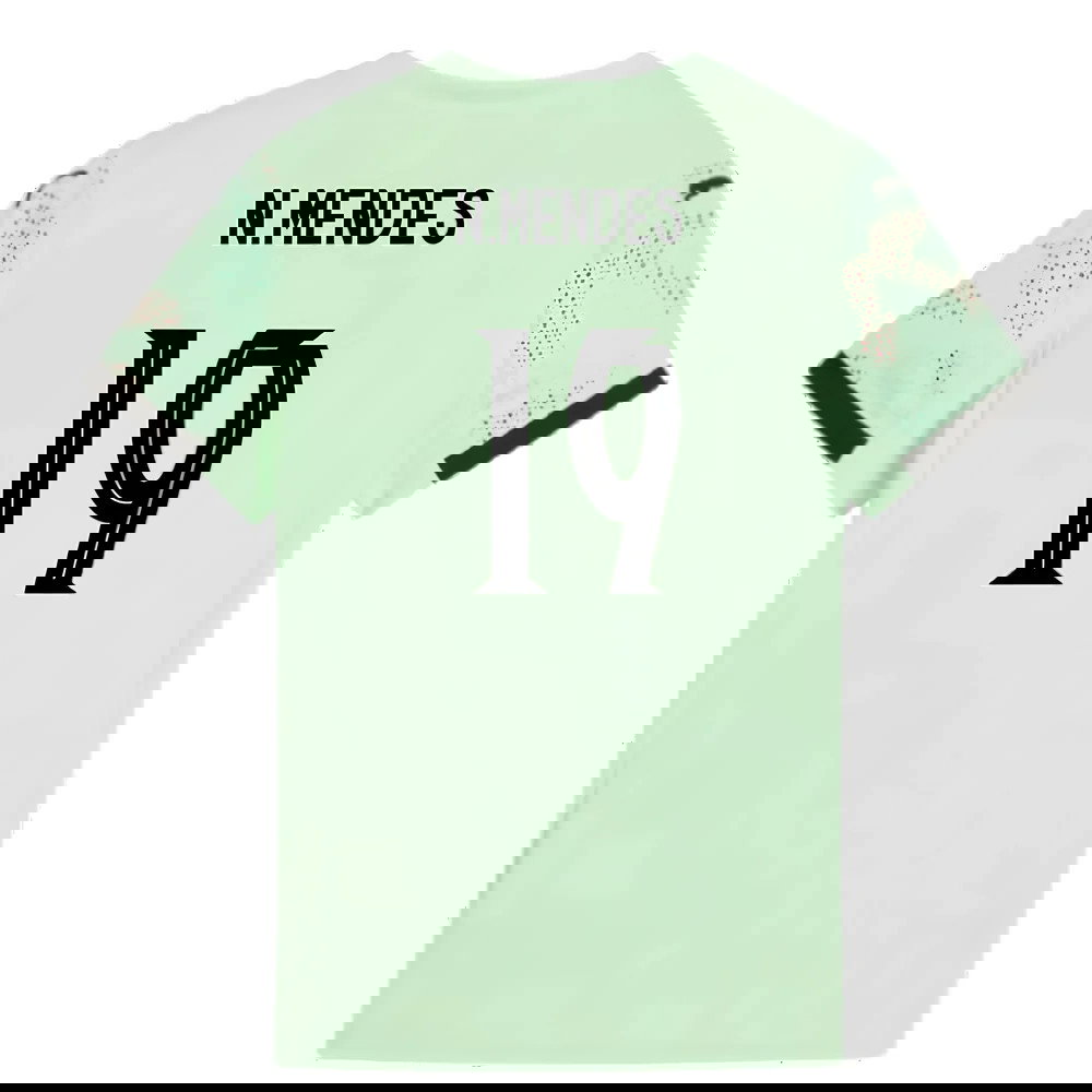 2025-2026 Portugal Womens Team Away Shirt (Ladies) (N.Mendes 19)