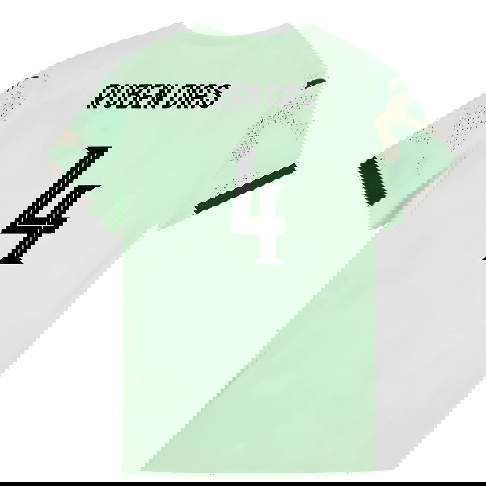 2025-2026 Portugal Womens Team Away Shirt (Ladies) (Ruben Dias 4)