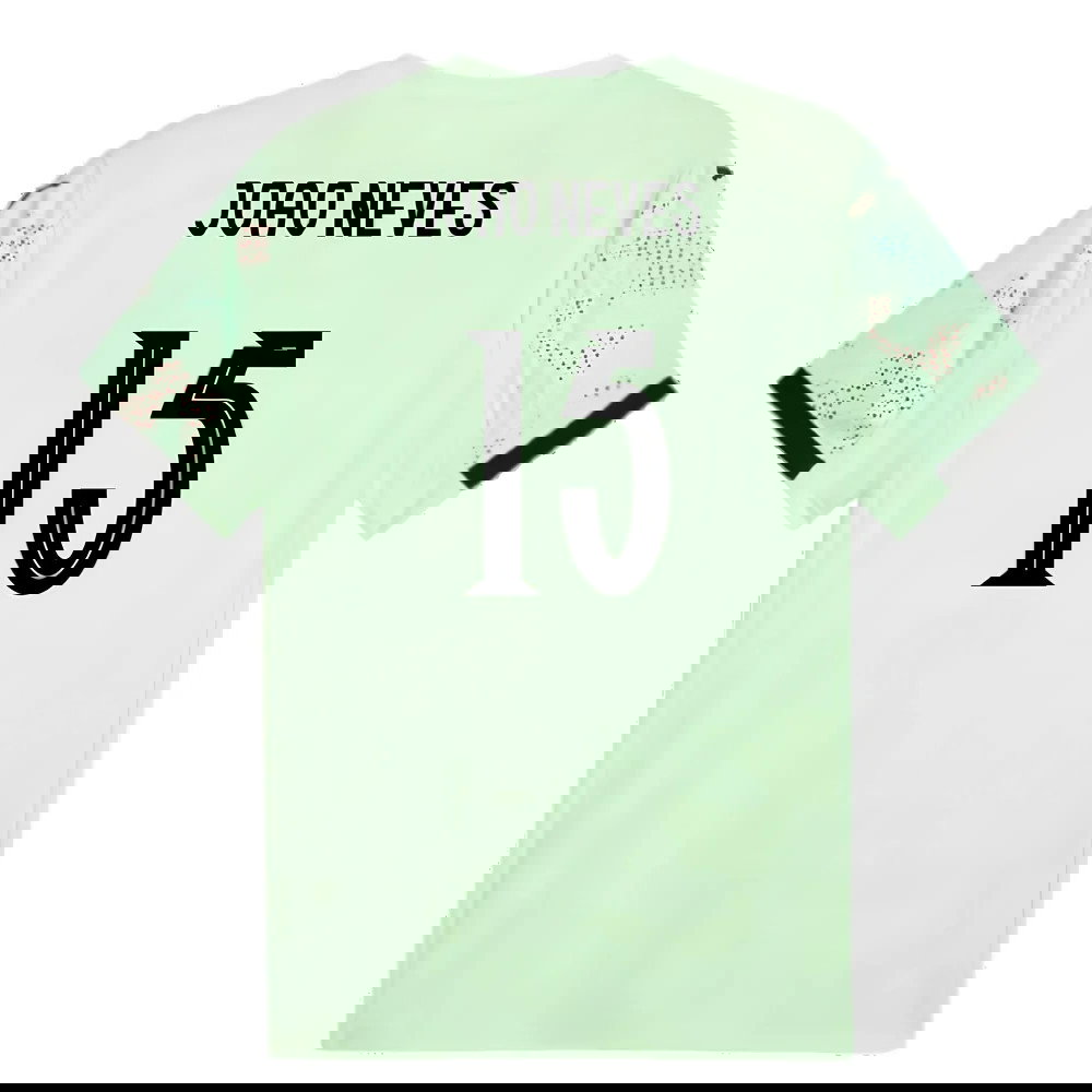 2025-2026 Portugal Womens Team Away Shirt (Unisex) (Joao Neves 15)