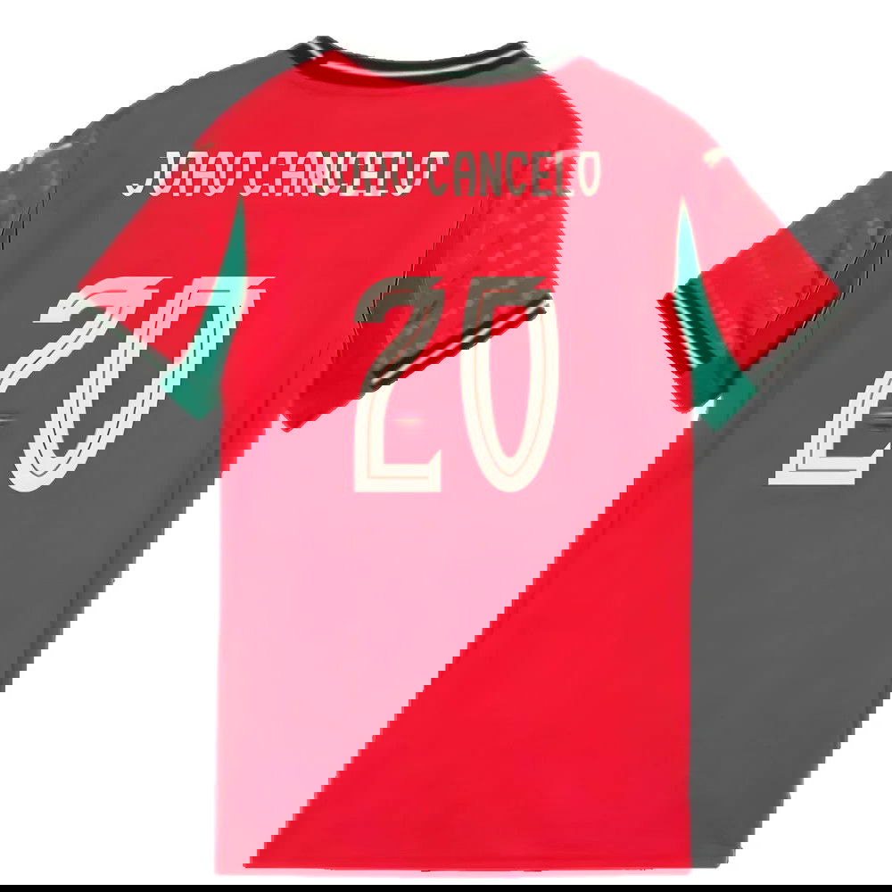 2025-2026 Portugal Womens Team Home Shirt (Ladies) (Joao Cancelo 20)