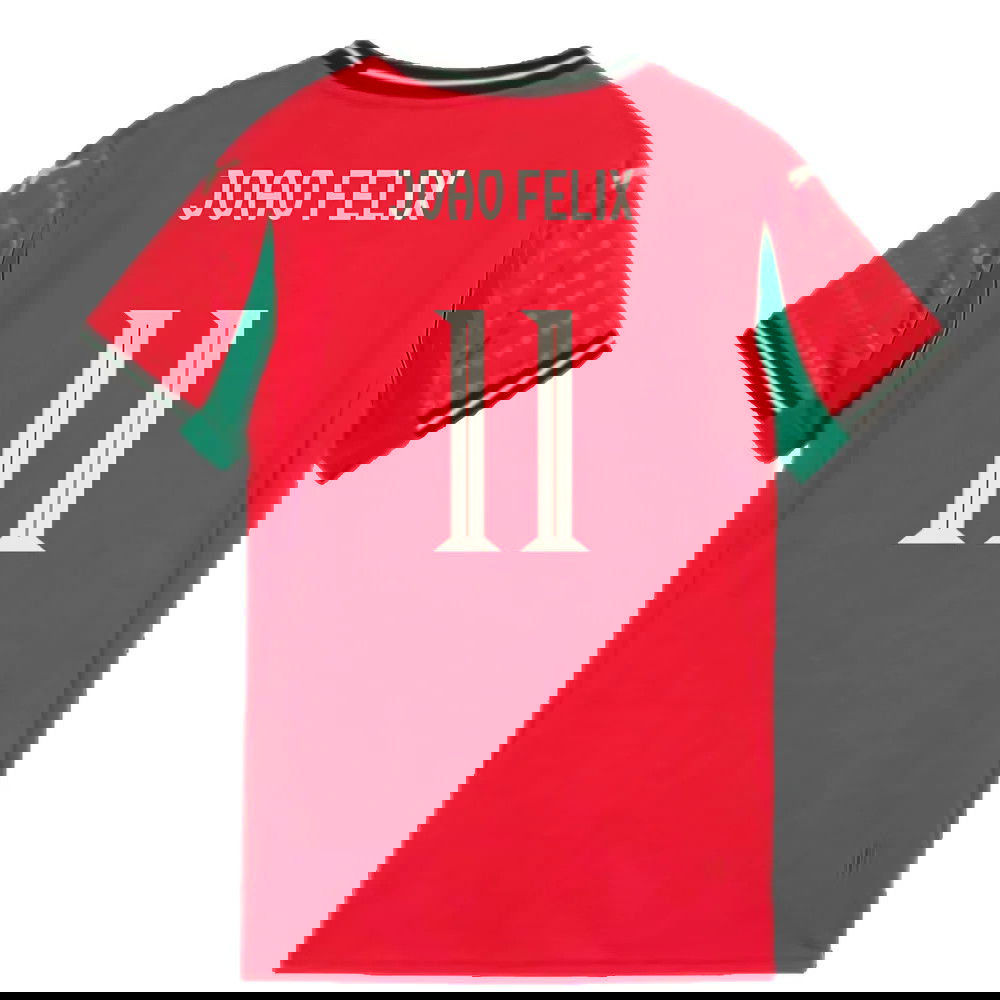 2025-2026 Portugal Womens Team Home Shirt (Ladies) (Joao Felix 11)
