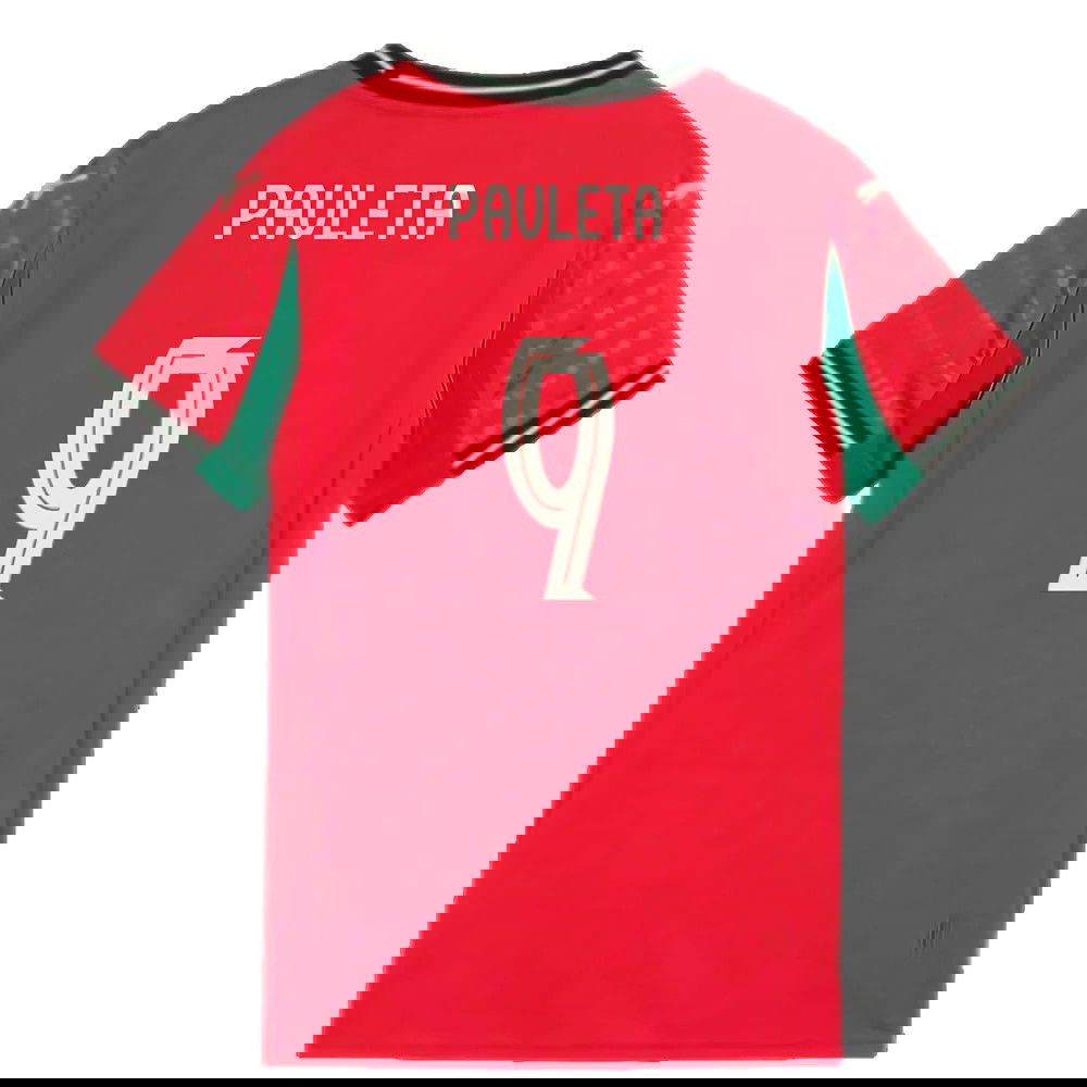 2025-2026 Portugal Womens Team Home Shirt (Ladies) (Pauleta 9)