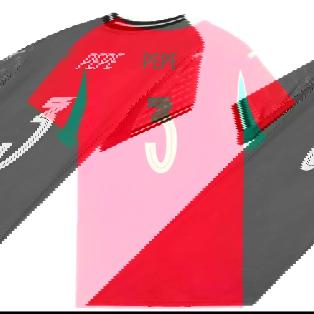 2025-2026 Portugal Womens Team Home Shirt (Ladies) (Pepe 3)
