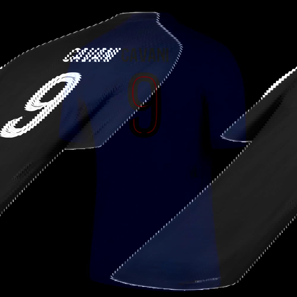 2025-2026 PSG Home Dri-Fit ADV Authentic Shirt (Cavani 9)