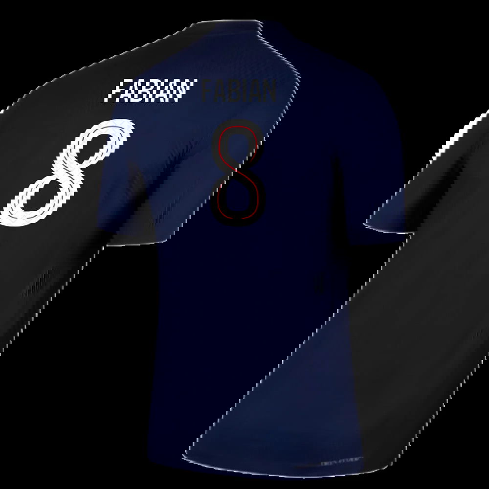 2025-2026 PSG Home Dri-Fit ADV Authentic Shirt (Fabian 8)