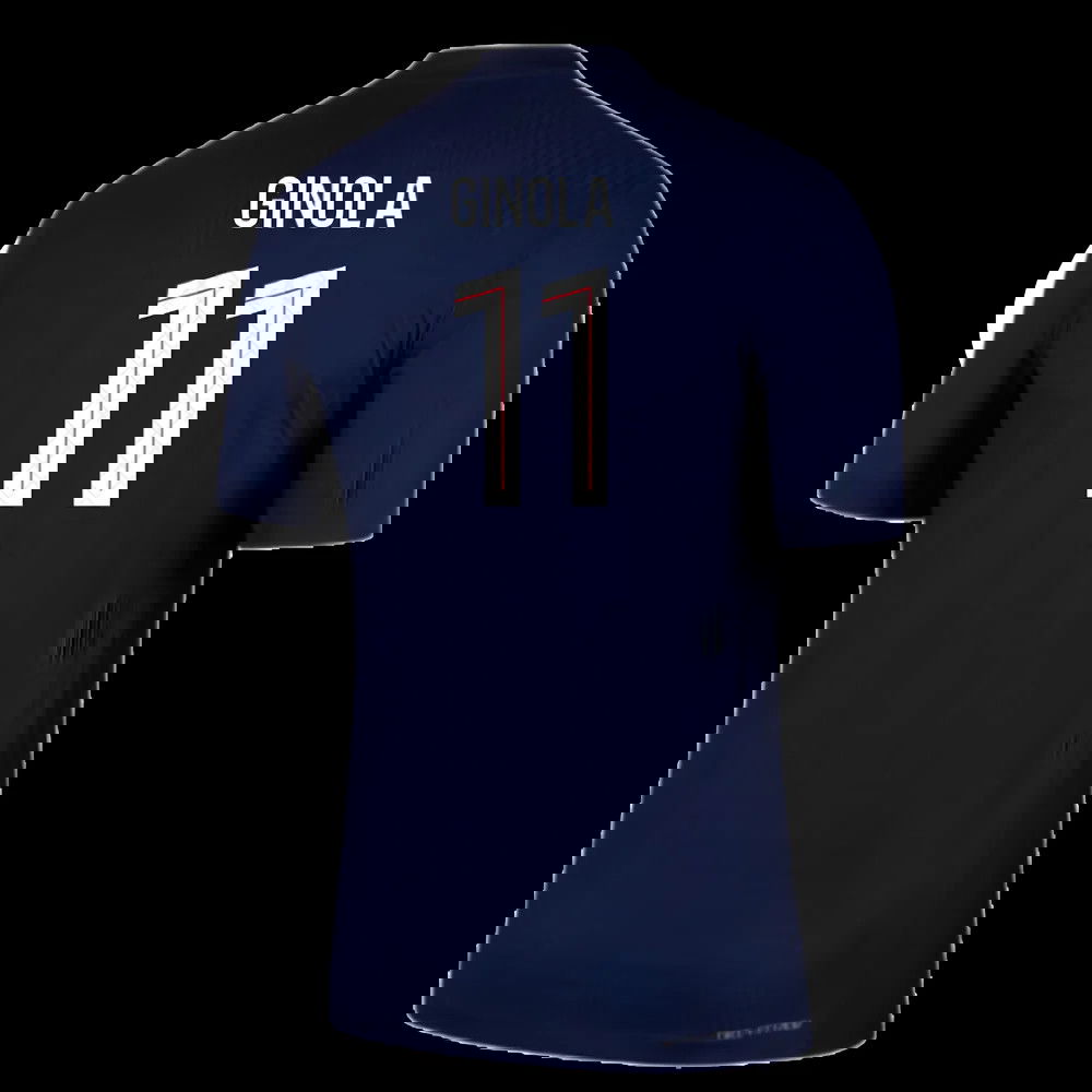 2025-2026 PSG Home Dri-Fit ADV Authentic Shirt (Ginola 11)