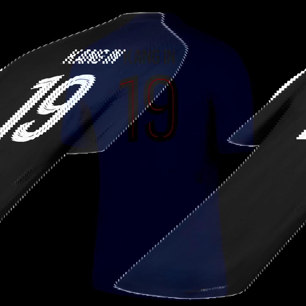 2025-2026 PSG Home Dri-Fit ADV Authentic Shirt (Kang In 19)