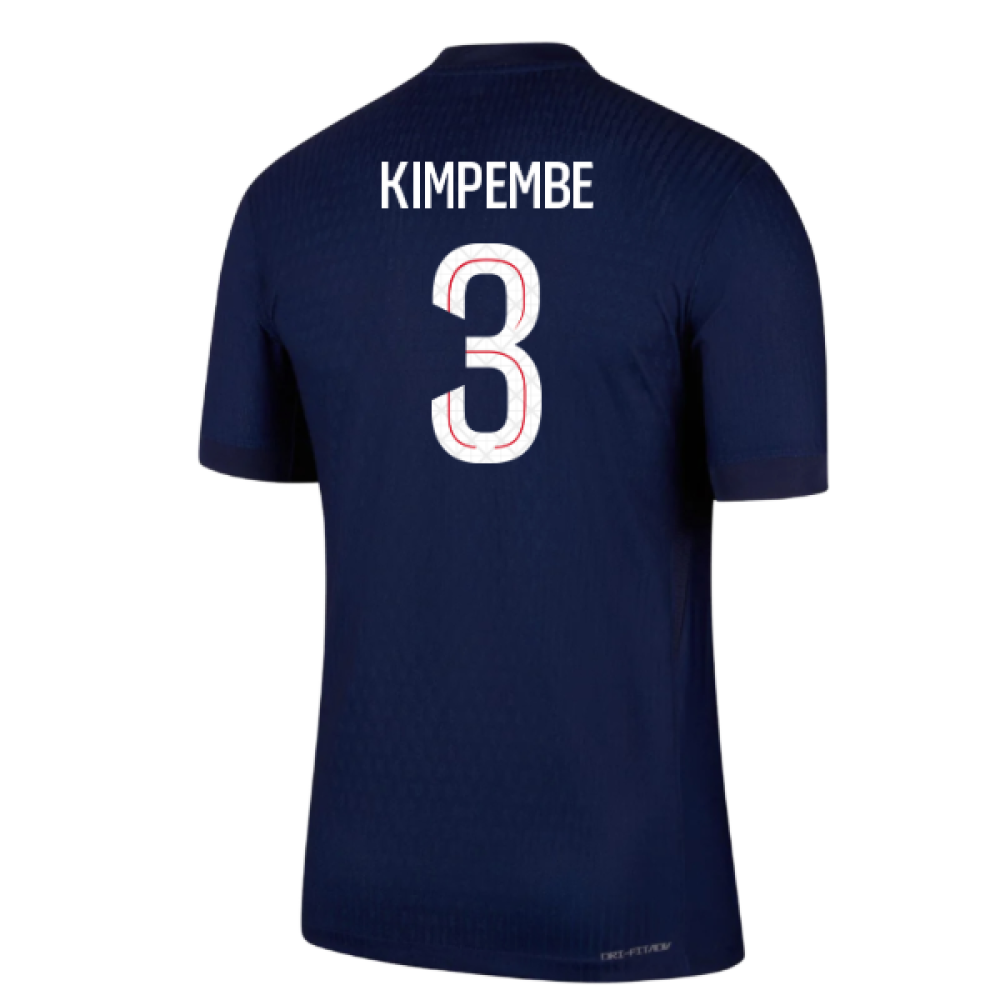2025-2026 PSG Home Dri-Fit ADV Authentic Shirt (Kimpembe 3)