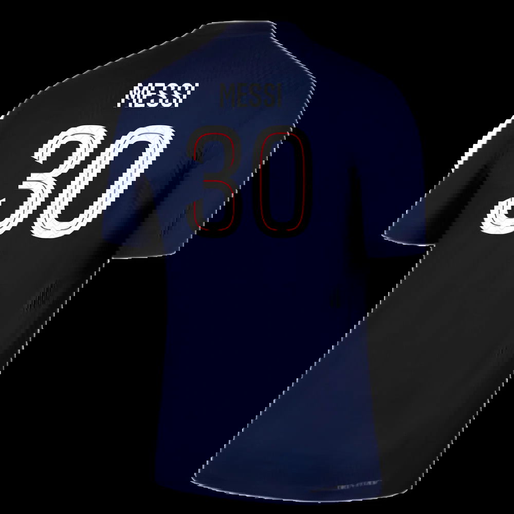 2025-2026 PSG Home Dri-Fit ADV Authentic Shirt (Messi 30)