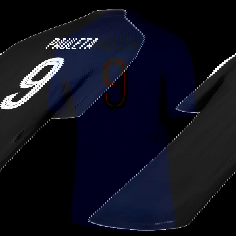 2025-2026 PSG Home Dri-Fit ADV Authentic Shirt (Pauleta 9)