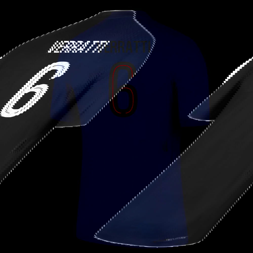 2025-2026 PSG Home Dri-Fit ADV Authentic Shirt (Verratti 6)