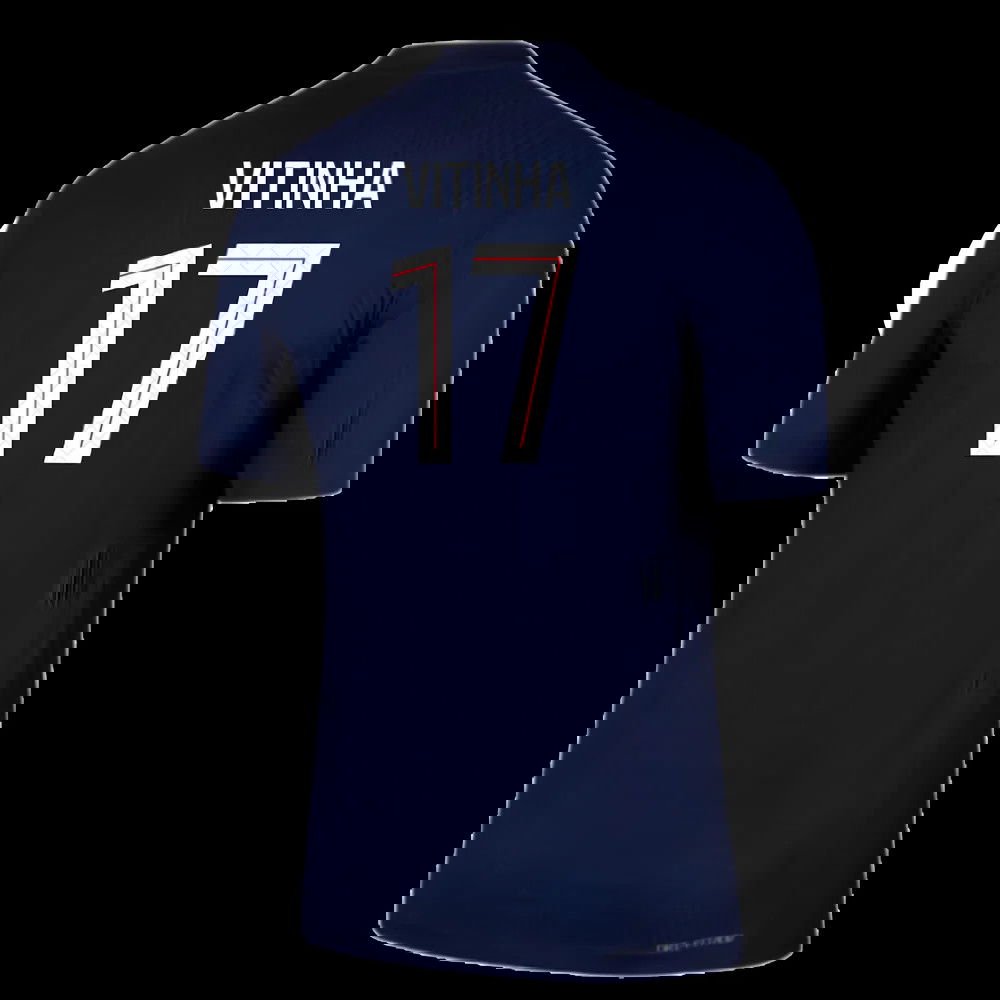 2025-2026 PSG Home Dri-Fit ADV Authentic Shirt (Vitinha 17)