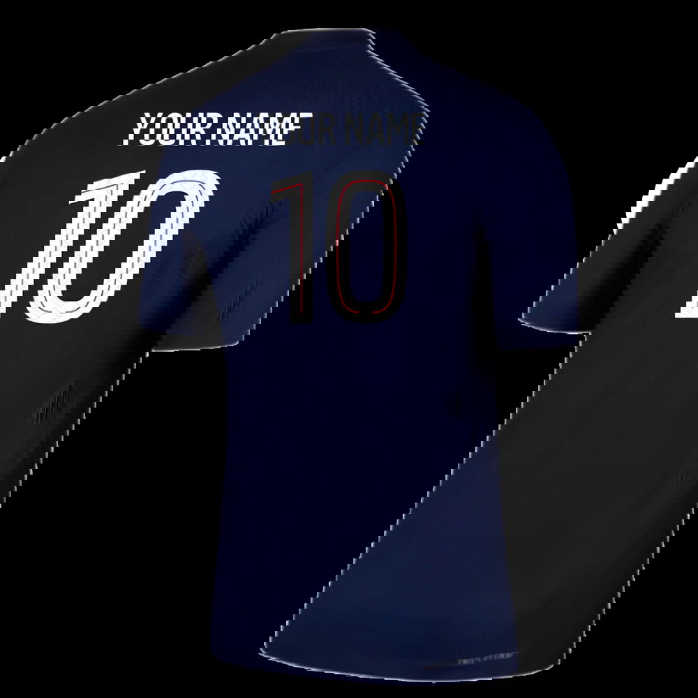 2025-2026 PSG Home Dri-Fit ADV Authentic Shirt (Your Name)