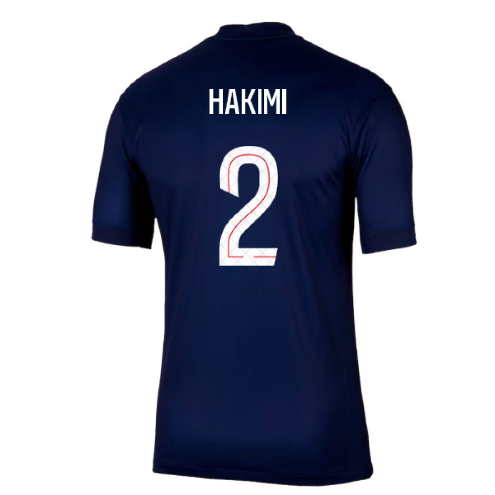 2025-2026 PSG Paris Saint Germain Home Shirt (Hakimi 2)