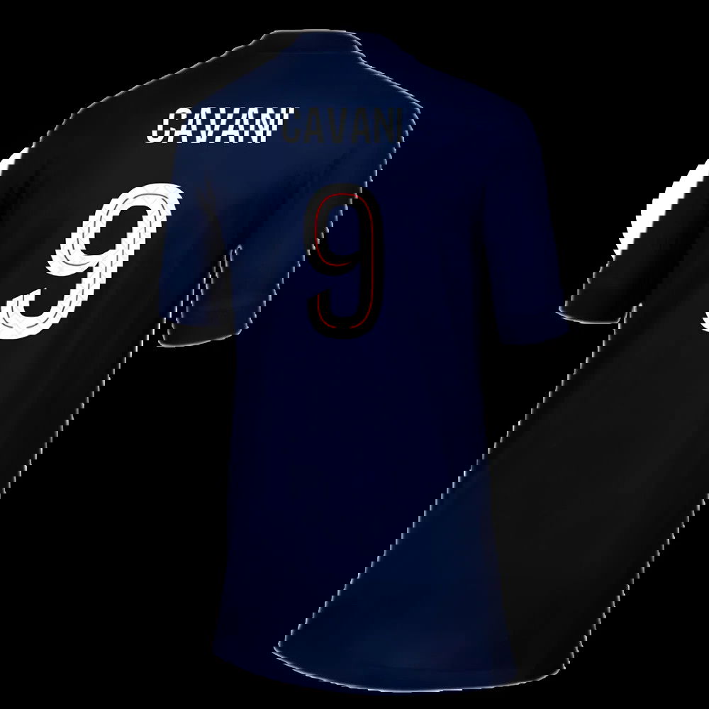2025-2026 PSG Paris Saint Germain Home Shirt (Kids) (Cavani 9)