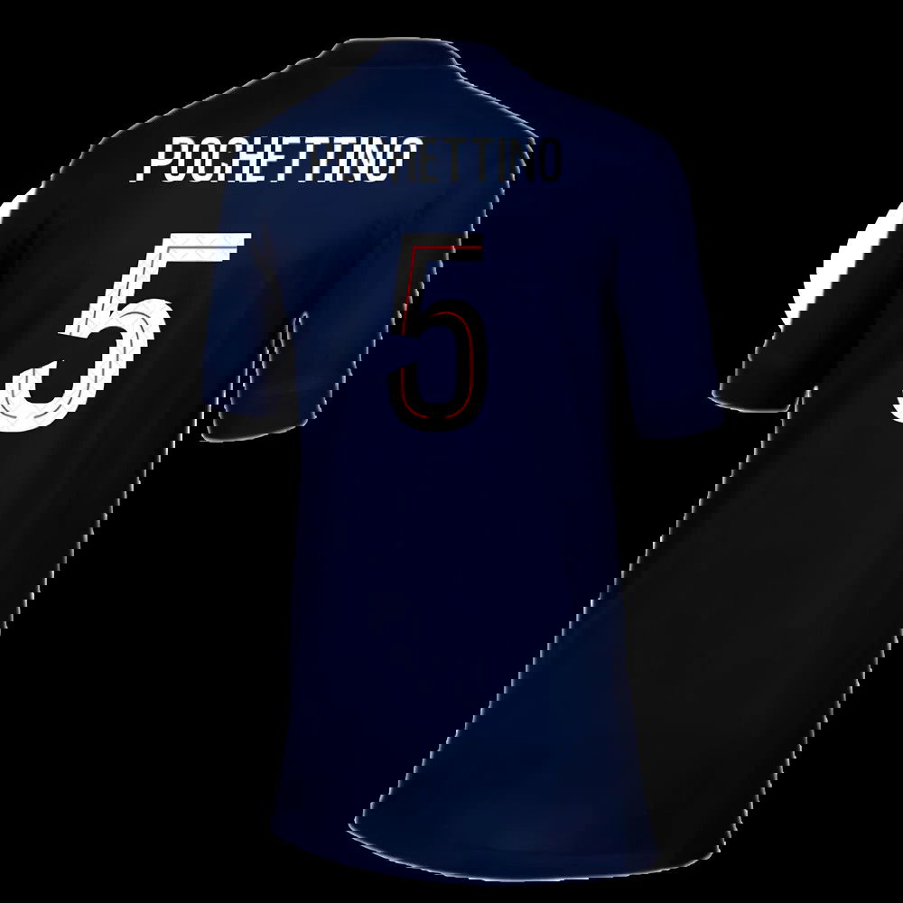 2025-2026 PSG Paris Saint Germain Home Shirt (Kids) (Pochettino 5)