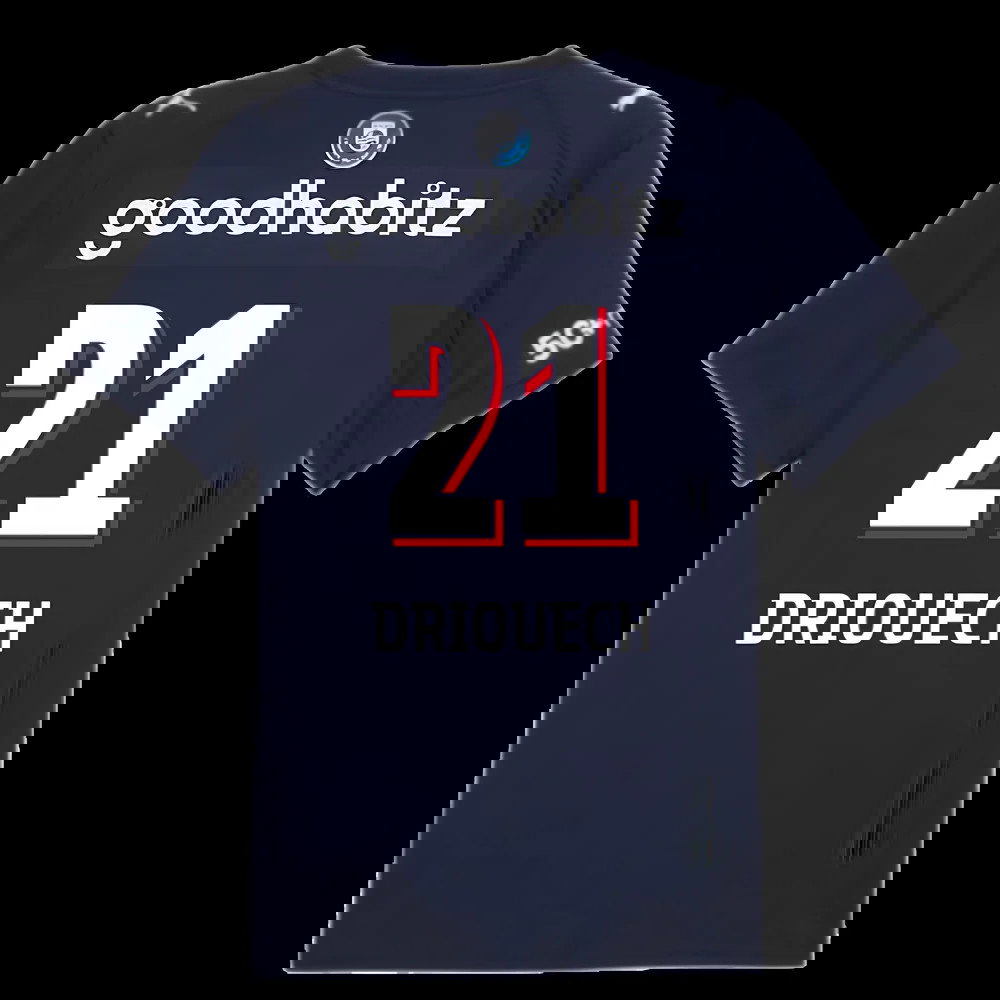 2025-2026 PSV Eindhoven Away Shirt (Driouech 21)